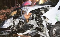 04.02.2014 um 17:32 Uhr - Verkehrsunfall mit Schwerverletzten und 4 beteiligten Fahrzeugen