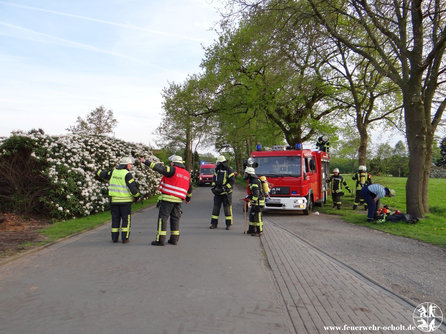 Am 11.05.2015 um 19:15 Uhr – Einsatzübung „Wohnungsbrand Y – Person vermisst“