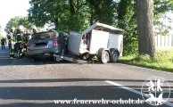 Am 27.06.2015 um 19:08 Uhr - "VU 3 Personen eingeklemmt" Westersteder Straße